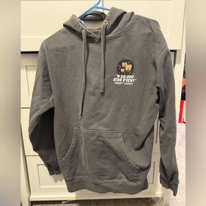 Women's Gray Hoodie with Graphic Detail